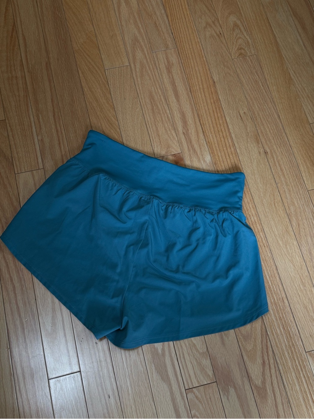 DSG Green Athletic Short with Built-In Underwear